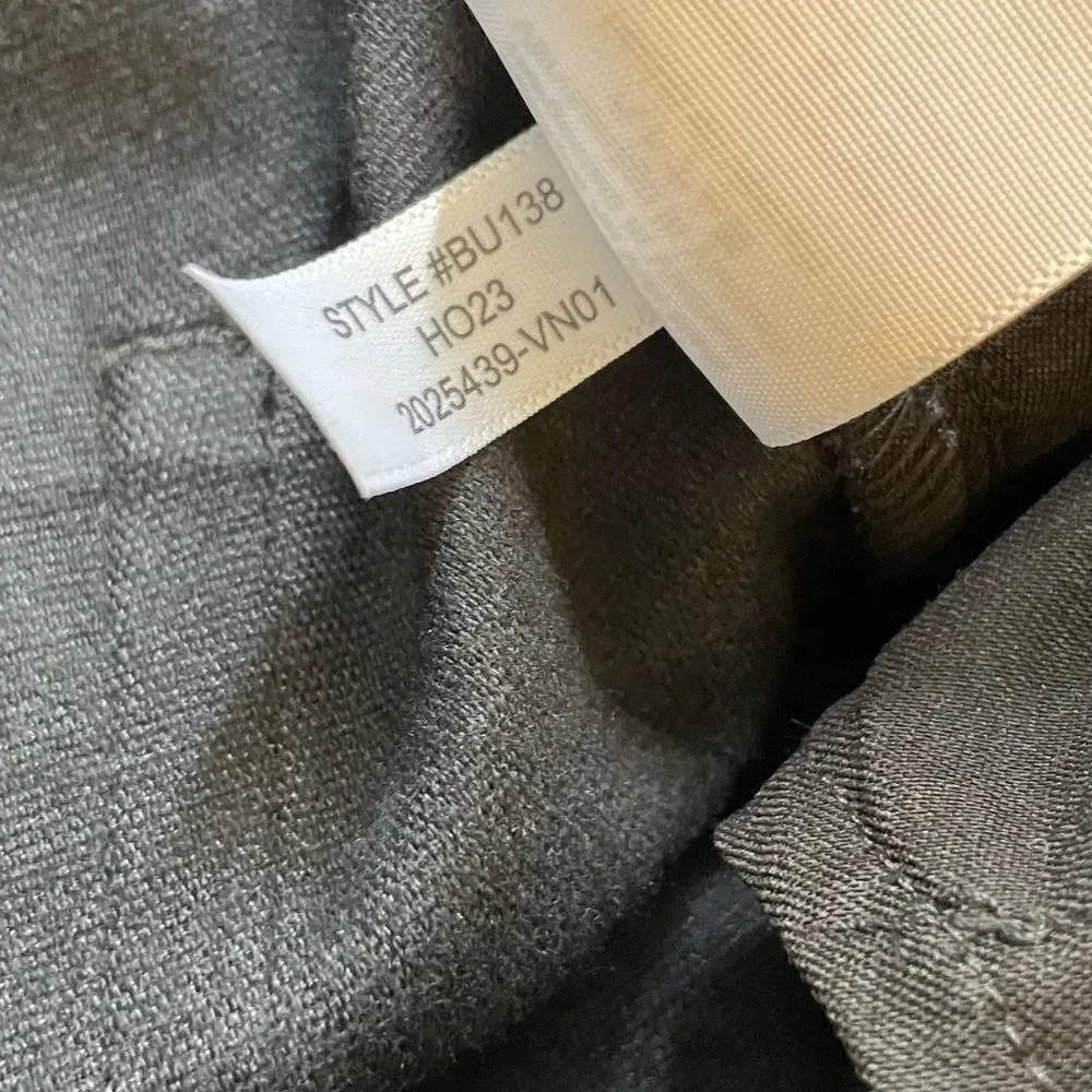 J Crew Faux Leather Black Jeans Size 29